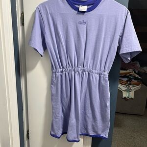Nike Lavender Elastic Waist Dress